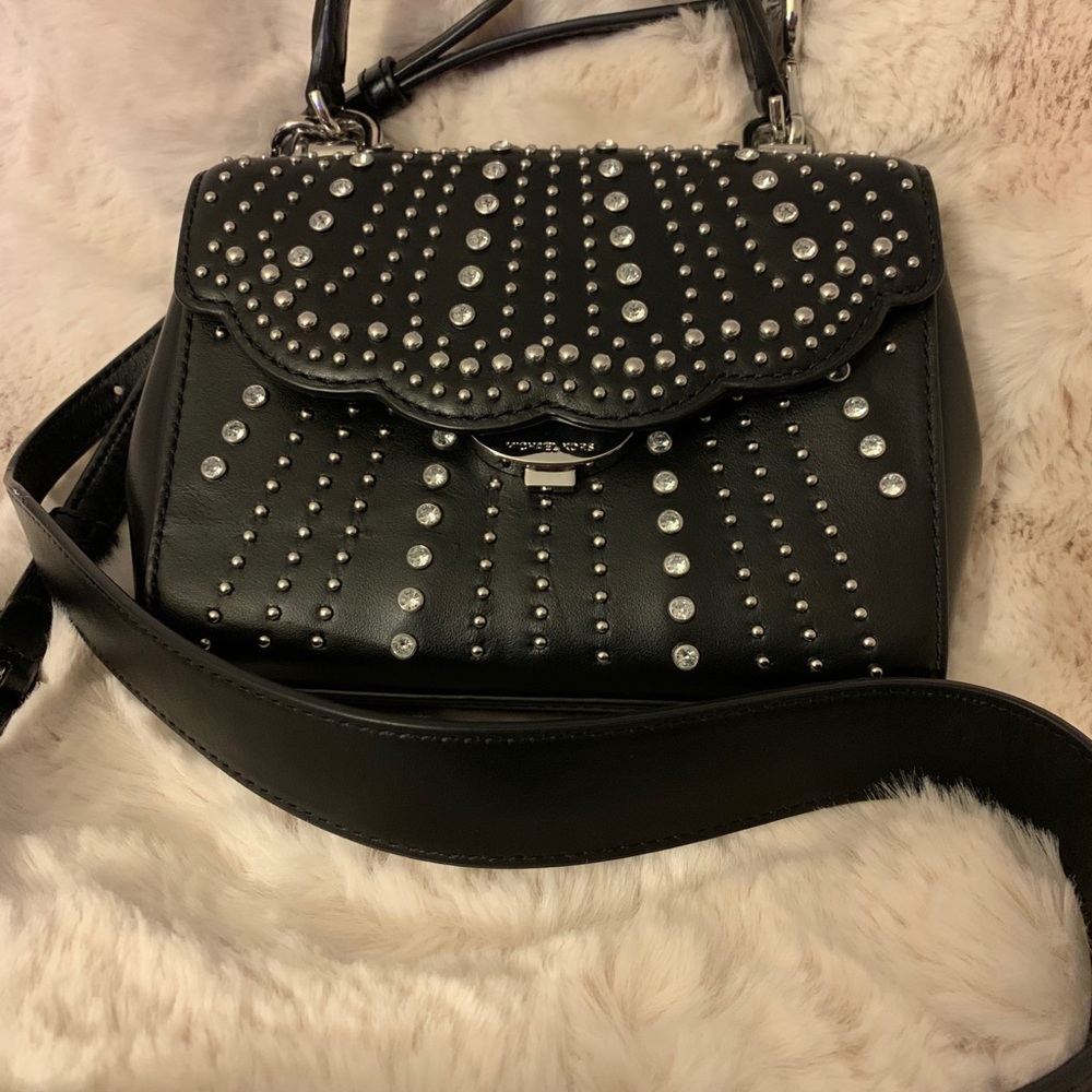 Michael Kors Studded Leather Crossbody